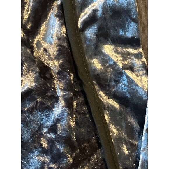 Anthropologie Pleione Velvet Kimono Cardigan M Black Open Front Boho - Picture 4 of 7